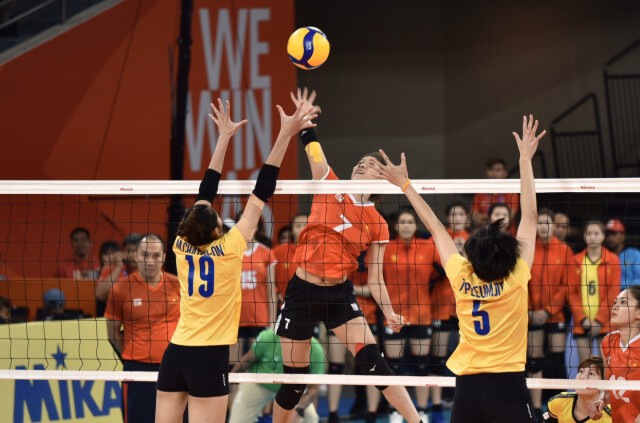 วอลเลย์บอลสาวไทย คว้าเหรียญทองซีเกมส์ สมัย14