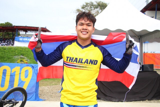 น่องเหล็กสุพรรณฯซิวทองที่ 5 ให้จักรยานทีมชาติไทย
