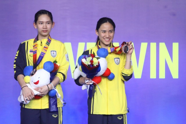 คุณหญิงปัทมาฯยกทีมแบดสู้สุดใจได้8 เหรียญซีเกมส์ฟิลิปปินส์