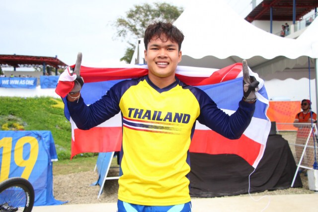 น่องเหล็กสุพรรณฯซิวทองที่ 5 ให้จักรยานทีมชาติไทย