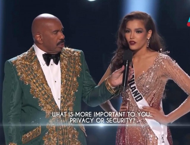"ฟ้าใส" ทำดีที่สุดแล้ว ตกรอบ 5 คนสุดท้ายมิสยูนิเวิร์ส2019