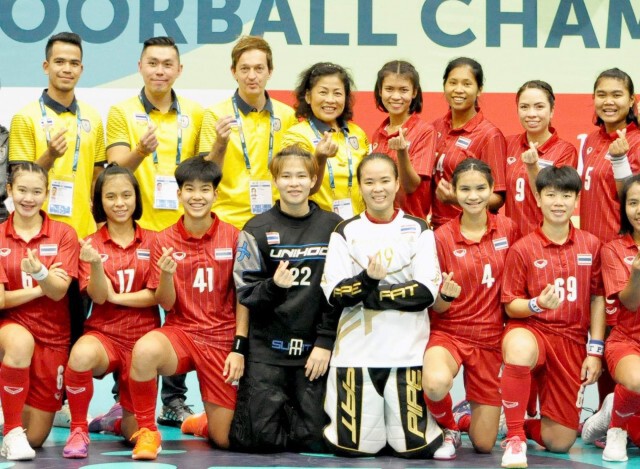 ไทยอัดสหรัฐ 10-5  ชนะเกมแรกฟลอร์บอลหญิงชิงแชมป์โลก