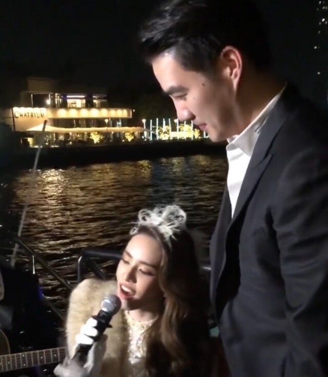 " เกรซ กาญจน์เกล้า" เฉลยแล้ว หนุ่มหล่อที่เคียงข้างในงานวันเกิดคือใคร