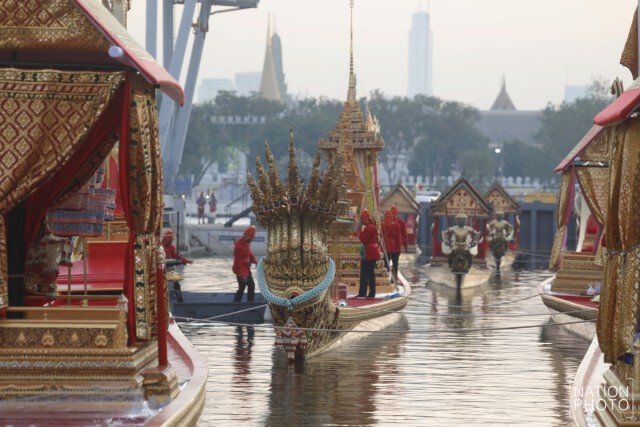 "กองทัพเรือ" จัดพิธีบวงสรวงแม่ย่านางเรือพระราชพิธี