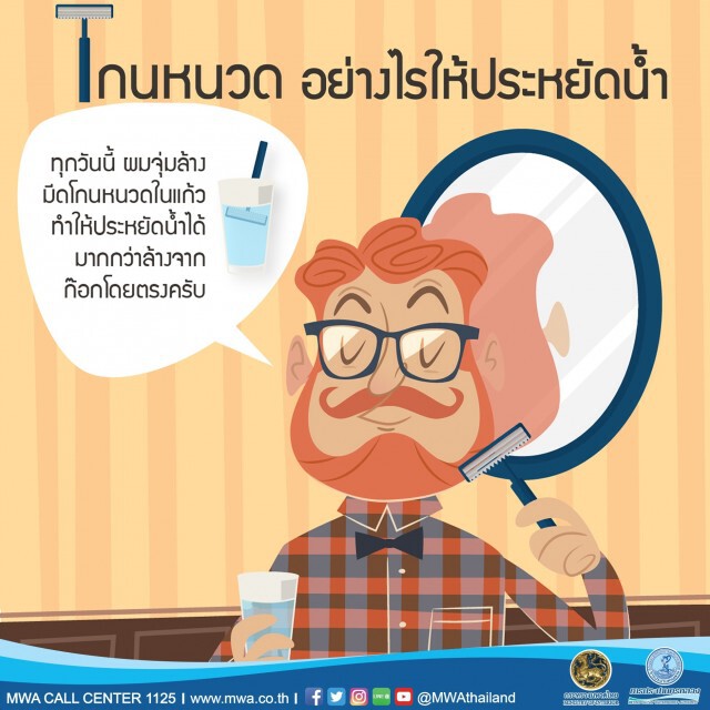 การประปานครหลวง (กปน.) ชวนคนไทยรวมใจประหยัดน้ำ