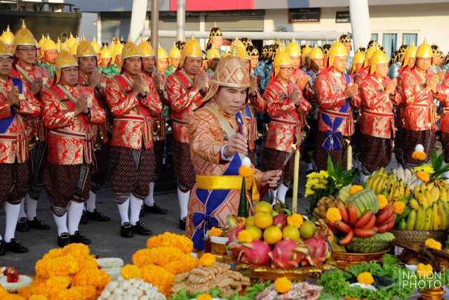 "กองทัพเรือ" จัดพิธีบวงสรวงแม่ย่านางเรือพระราชพิธี