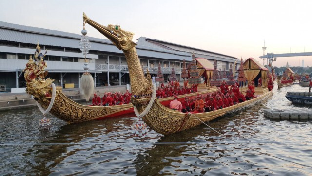 "กองทัพเรือ" จัดพิธีบวงสรวงแม่ย่านางเรือพระราชพิธี