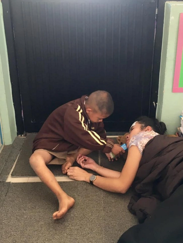 ครูเล่าความประทับใจ ของลูกศิษย์ถึงแม้เขาพูดไม่ได้เเต่เเสดงออกด้วยความจริงใจ