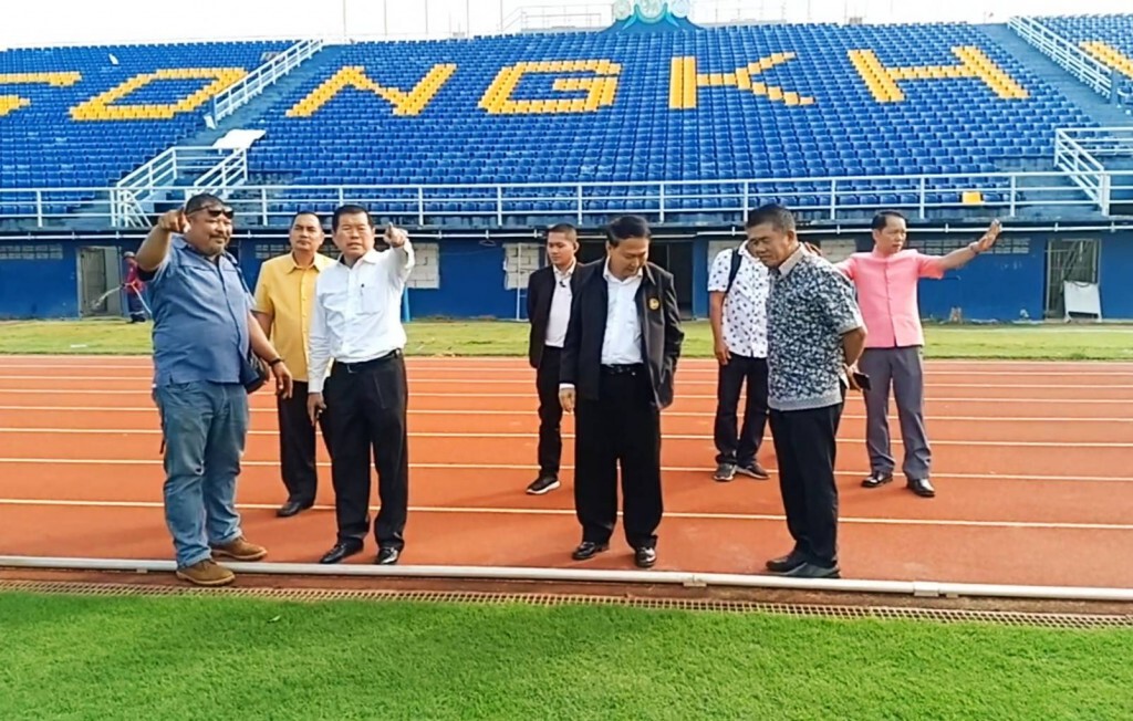 "นิพนธ์" ลงพื้นที่ตรวจความก้าวหน้าการปรับปรุงก่อสร้าง สนามกีฬาติณสูลานนท์ "นิพนธ์" ลงพื้นที่ตรวจความก้าวหน้าการปรับปรุงก่อสร้าง สนามกีฬาติณสูลานนท์