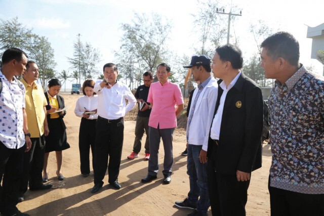 "นิพนธ์"  ลงพื้นที่ตรวจความก้าวหน้าการปรับปรุงก่อสร้าง สนามกีฬาติณสูลานนท์