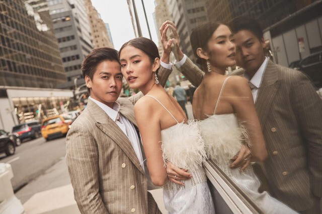พีเค-โยเกิร์ต เผยภาพพรีเวดดิ้งสุดหวานกลางนิวยอร์ก
