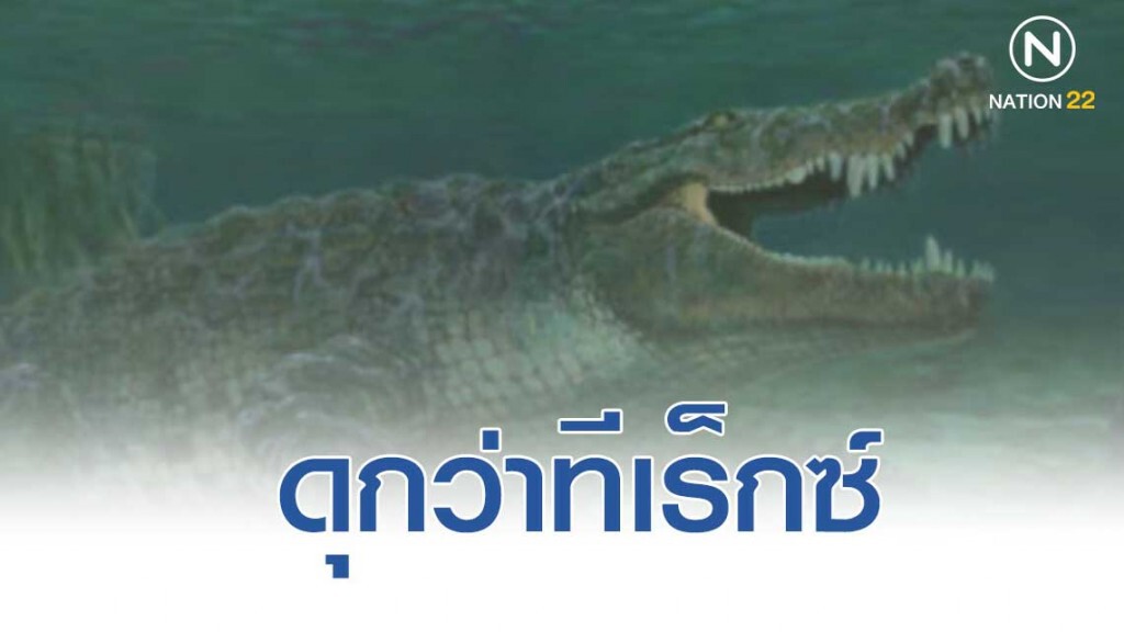 จระเข้ดึกดำบรรพ์ตัวใหญ่เท่ารถบัส ดุกว่าทีเร็กซ์ จระเข้ดึกดำบรรพ์ตัวใหญ่เท่ารถบัส ดุกว่าทีเร็กซ์