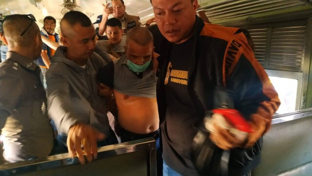 เปิดภาพเป็นช็อตช็อต วินาทีรวบตัว "สมคิด เดอะริปเปอร์"