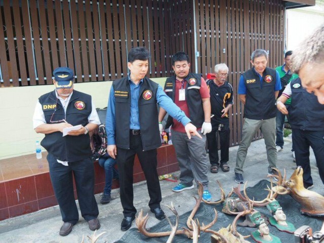 ยึดซากสัตว์ป่า​​ มูลค่า​ 2.5​ แสนบาท​ ที่​ อ.สามพราน​ นครปฐม​