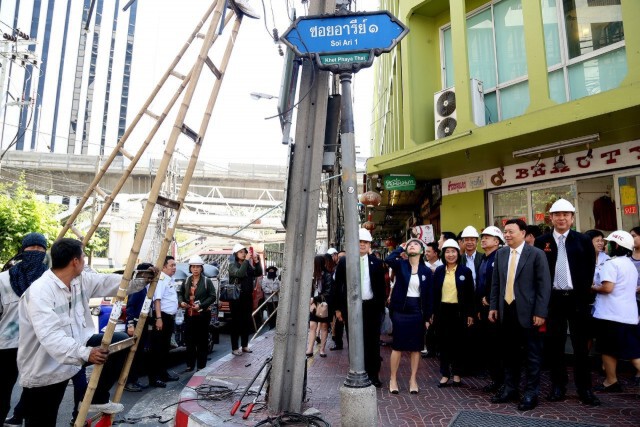 กสทช. เดินหน้าจัดระเบียบสายสื่อสาร