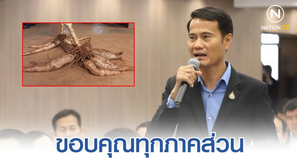 "สัมฤทธิ์" ขอบคุณทุกภาคส่วนร่วมมือกันคืนความสุขให้ชาวไร่มันสำปะหลัง "สัมฤทธิ์" ขอบคุณทุกภาคส่วนร่วมมือกันคืนความสุขให้ชาวไร่มันสำปะหลัง