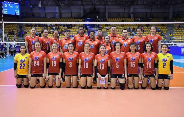 วอลเลย์บอลสาวไทย ประเดิมสวย ชนะไต้หวัน 3 เซตรวด คัดโอลิมปิกเกมส์