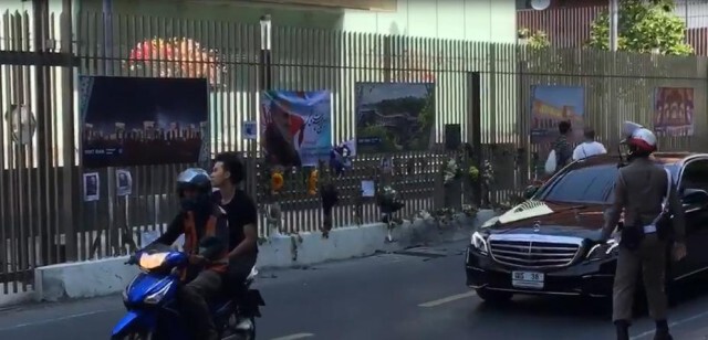 "ตำรวจไทย" ส่งกำลังคุมเข้มหน้า สถานฑูตอเมริกา และ อิหร่าน