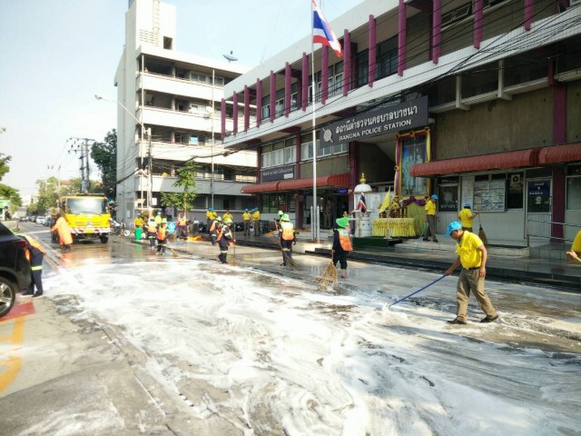 ตร.บางนาผุดโครงการ BIG CLEANING DAY สร้างจิตสำนึกในชุมชน