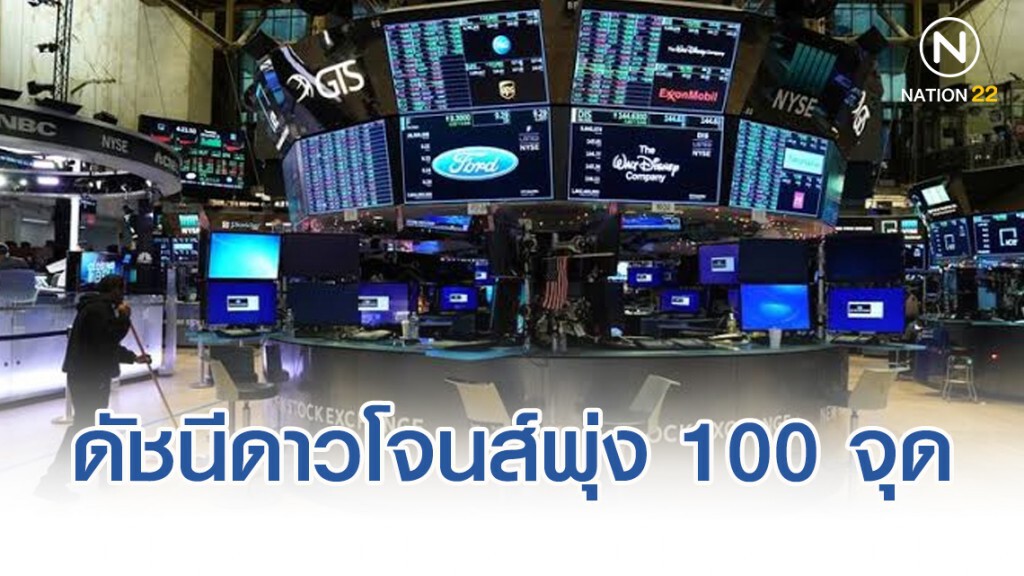 ดัชนีดาวโจนส์พุ่ง 100 จุด หลัง "ทรัมป์" ไม่โจมตีอิหร่าน