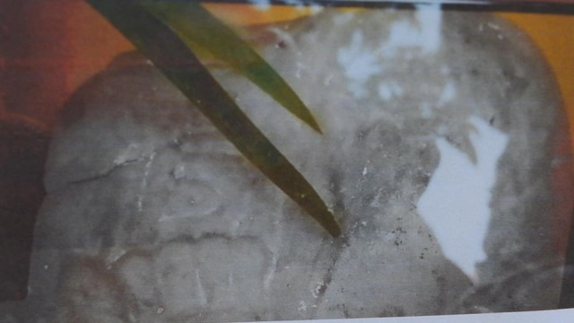 ชาวบ้านแตกตื่น! เจอพระพุทธรูปไร้เศียรโผล่กลางไร่มันสำปะหลัง