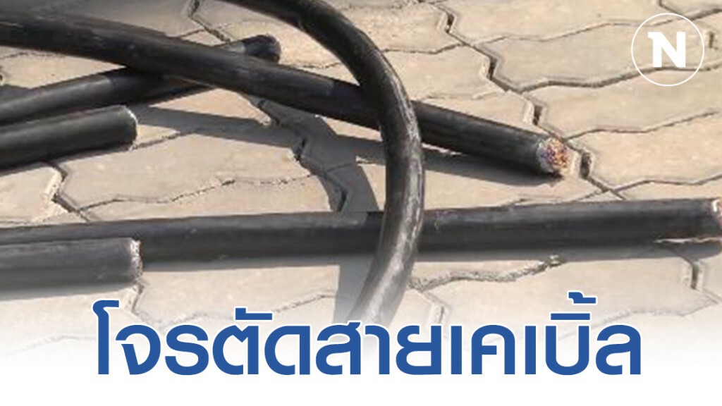รวบอดีตช่างไฟฟ้าผันตัวเป็นโจรตัดสายเคเบิ้ลทีโอที