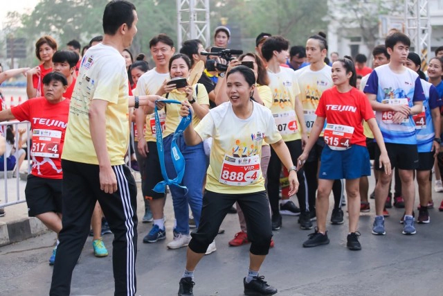 "บีเคเคโซยูไค"คว้าชัยวิ่งผลัดกรุงศรีอยุธยา คิซูน่าฯ