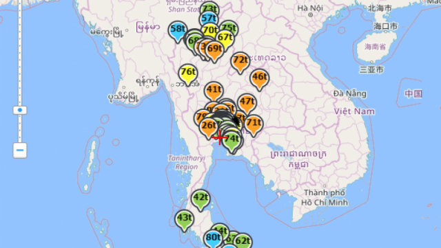 18 พื้นที่ทั่วไทย พบ PM2.5 เกินมาตรฐาน