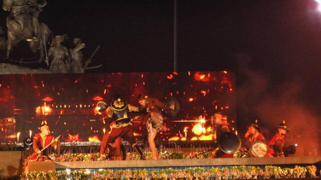 จัดงานแสดงแสง สี เสียง รำลึกประวัติศาสตร์ "สมเด็จพระนเรศวรมหาราช"