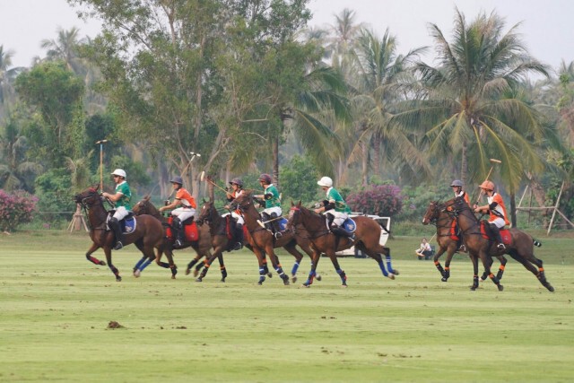 ทีมขี่ม้าโปโลจีนเฉือนไทยคว้าถ้วยพระราชทาน