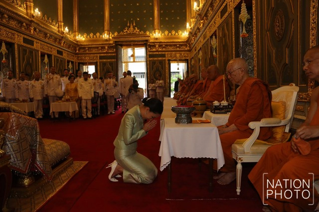 เจ้าฟ้าพัชรกิติยาภา เสด็จแทนพระองค์ไปทรงถวายเครื่องราชอิสริยาภรณ์ ณ วัดราชบพิธ