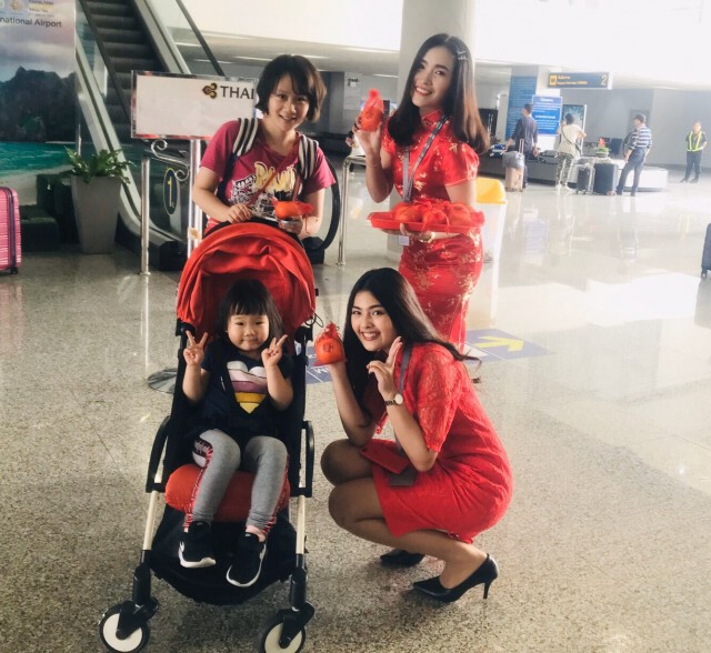 สนามบินกระบี่ต้อนรับนักท่องเที่ยว 'เทศกาลตรุษจีน'