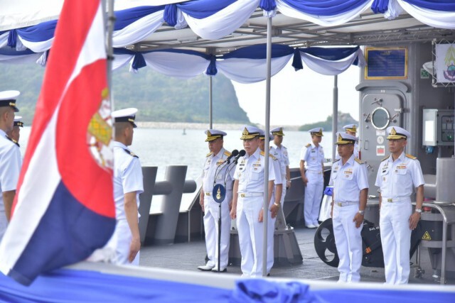 ทร. รับมอบเรือหลวงหลีเป๊ะ ทดแทนเรือเก่า