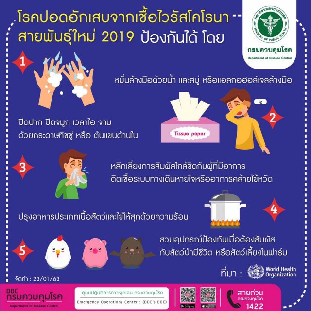 "บิ๊กตู่" ห่วงคนไทย รับมือไวรัสโคโรนา