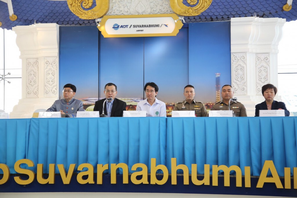 สุวรรณภูมิเปิดศูนย์รองรับผู้โดยสารตกค้างจากจีนปิดเมืองอู่ฮั่น