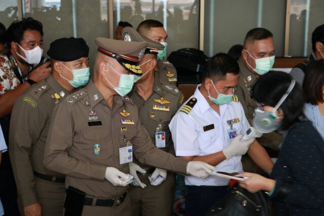 ผู้ช่วยผบ.ตร.-กรมควบคุมโรค คัดกรองเฝ้าระวังเชื้อ"โคโรน่า"