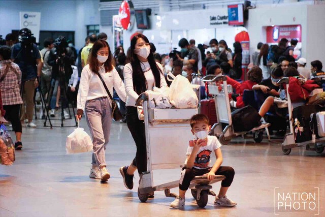 สนามบินดอนเมือง "ตรวจเข้ม" นทท.ที่เดินทางมาจากเขตติดโรค