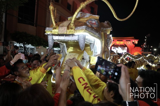 ภาพงานตรุษจีนเยาวราชประจำปี 2563
