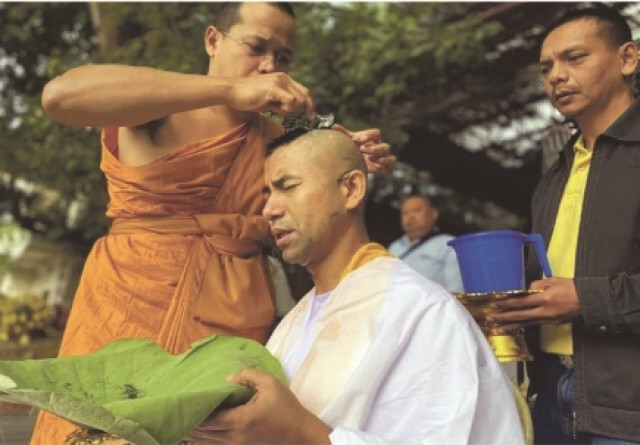 บิ๊กโจ๊ก "บวชแล้ว" ฉายา ‘สุรเชฏฺฐโพธิ’