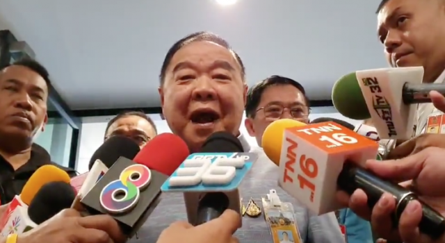 "บิ๊กป้อม" เผย "บิ๊กโจ๊ก" ไปบวชไม่ลา ยันไม่เจอนานแล้ว