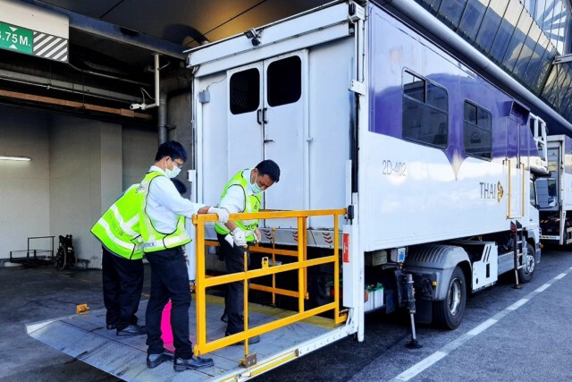 การบินไทยเพิ่มมาตรการรับมือ 'โคโรนา' บริการภาคพื้น