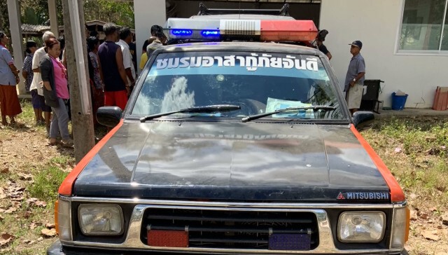 ตกใจทั้งวัด!! หนุ่มโผล่งานศพตัวเอง