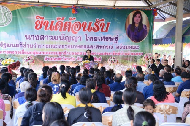 "มนัญญา" ปลื้มมาก คนรุ่นใหม่แห่เข้าโครงการนำลูกหลานเกษตรกรกลับบ้าน เกือบหมื่นราย