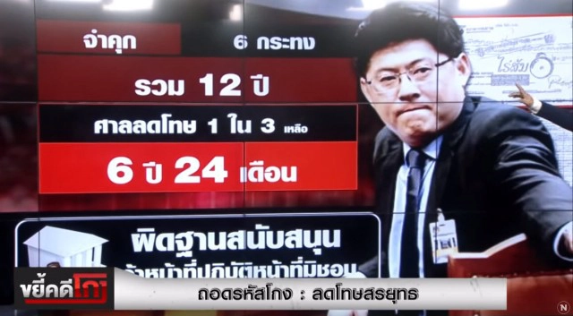 เพราะอะไร ศาลฏีกาถึงลดโทษ "สรยุทธ"