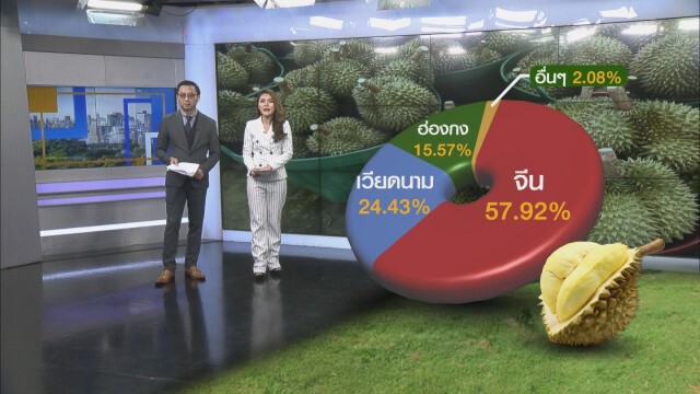 ชาวสวนวอนรัฐ เร่งหาตลาด 'ทุเรียน' แทนจีน