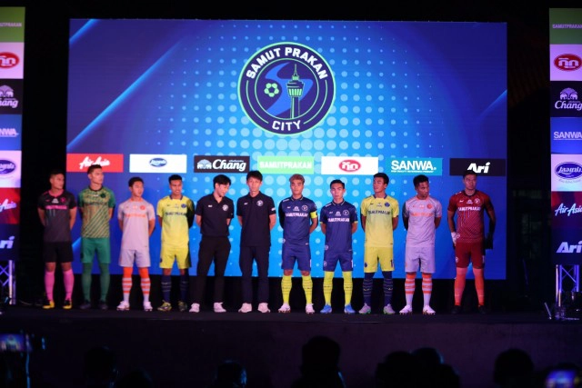 สมุทรปราการซิตี้ เปิดตัวยิ่งใหญ่ ตั้งเป้าจบที่ 3 ไทยลีก