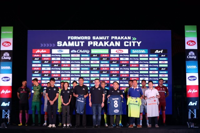 สมุทรปราการซิตี้ เปิดตัวยิ่งใหญ่ ตั้งเป้าจบที่ 3 ไทยลีก