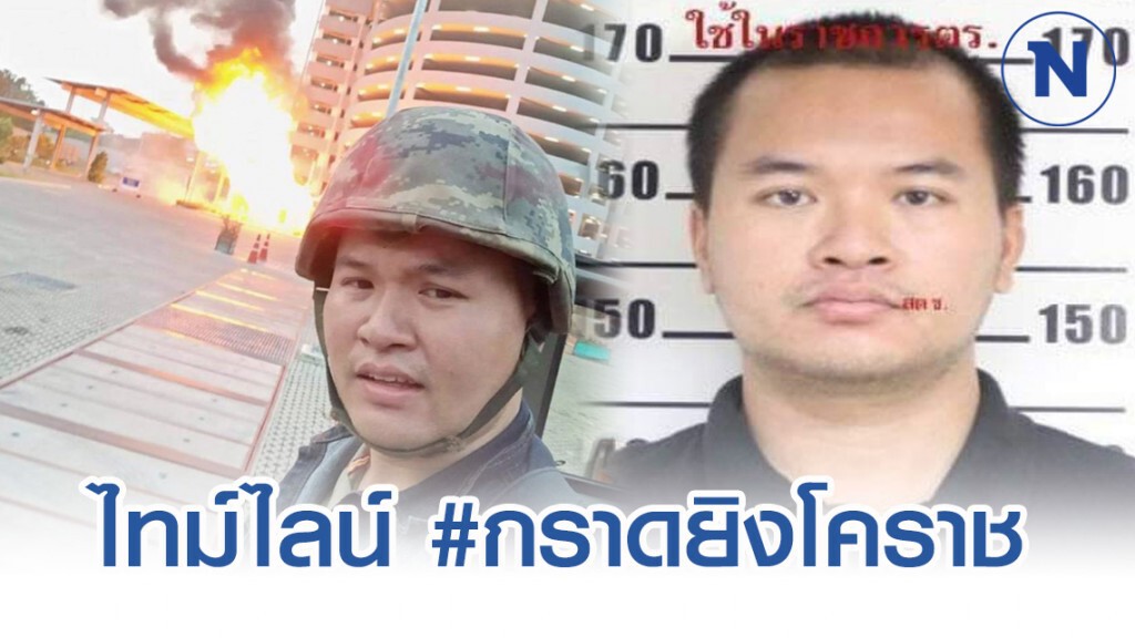 ไทม์ไลน์ #กราดยิงโคราช ไทม์ไลน์ #กราดยิงโคราช