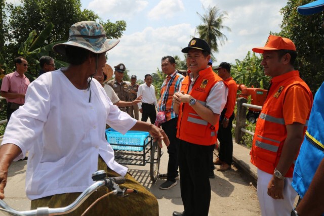 "นิพนธ์" ลุยลงพื้นที่ติดตาม สถานการณ์ภัยแล้ง พื้นที่ สงขลา-นครศรีฯ