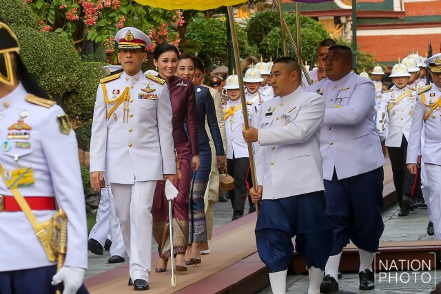 ในหลวง-ราชินี เสด็จฯทรงบำเพ็ญพระราชกุศลมาฆบูชา